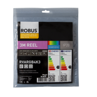 VEGAS EXPRESS 12V 14W/M RGBW+840 610LM W12MM IP20 1M KAABLIGA 3M-RULL LED RIBA