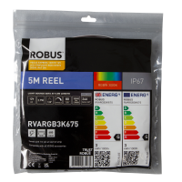 VEGAS EXPRESS 12V 14W/M RGBW+830 480LM W14MM IP67 1M KAABLIGA 5M-RULL LED RIBA