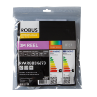 VEGAS EXPRESS 12V 14W/M RGBW+830 480LM W14MM IP67 1M KAABLIGA 3M-RULL LED RIBA
