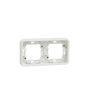 MUR39101 RAAM 2-NE HORISONTAALNE VALGE MUREVA