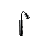 TUBE WALL USB 8W/930 MUST LÜLITIGA KOHTVALGUSTI SEINALE