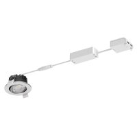 RS071B LED5/827/830/840 6W 550LM DIM 60DEG IP65/20 VALGE SUUANTAV DOWNLIGHT