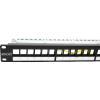 100-095 EXCEL 24-PORT TÜHI PANEEL KEYSTON RAAM MUST