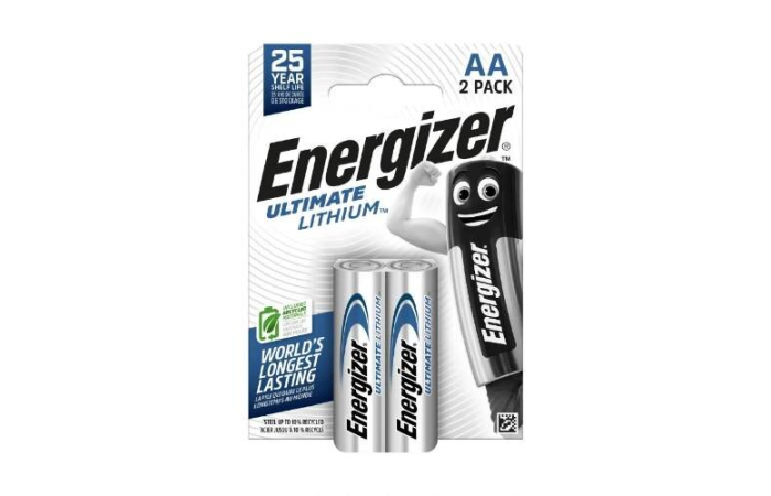 ENERGIZER ULTIMATE LITHIUM PATAREI L91 AA 2TK/PKK