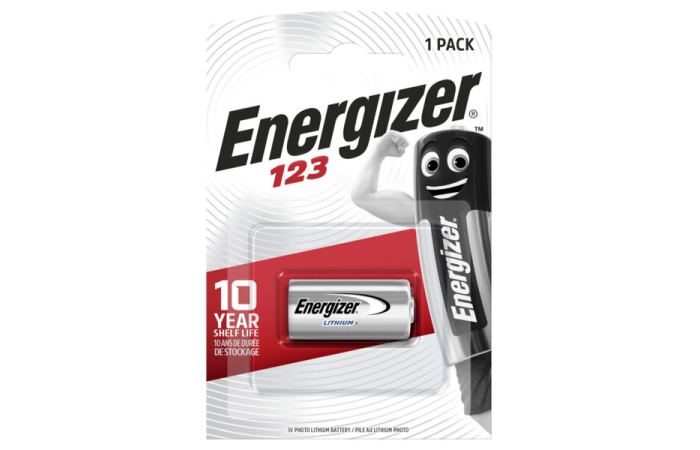 ENERGIZER LITHIUM PATAREI CR123A 3V