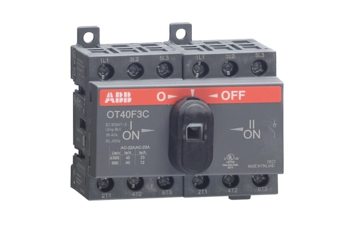 OT40F3C 3P ÜMBERLÜLITI 40A ABB