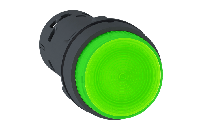 XB7NW33M1 VEDRU TAGASTUSEGA LED PLAST NUPP-1NO- 230V-ROHELIN