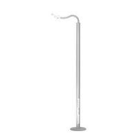 PISTIKUPESA POST 2.3M 1P 2X4 SCHUKO 2XRJ45 CAT6 KP. 5M ANODEERITUD