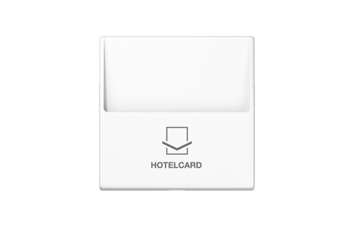 JUNG A 590 CARD WW KAARDILÜLITI KATE VALGE
