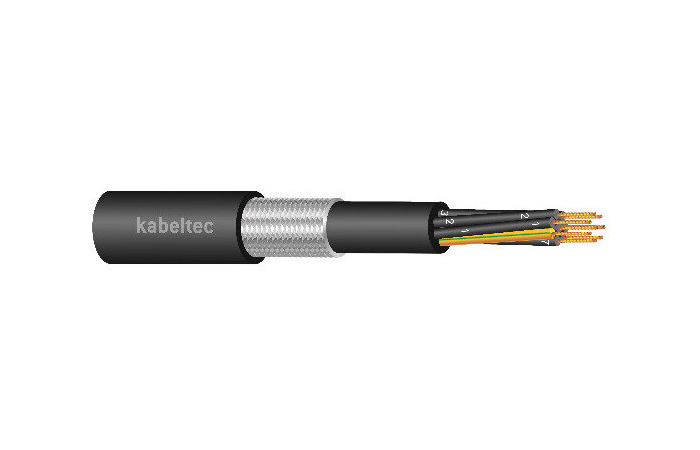 FLEX-CY-JZ 0.6/1kV 4x1.5 KONTROLLKAABEL MUST VARJEGA 500/1000M