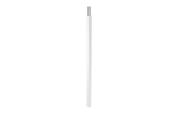6289974 ISSDM45FRW ALUMIINIUMIST KARBIKPOST PAINDTORUGA 2-POOLNE ALUSELE 80x130x2300 RAL9010