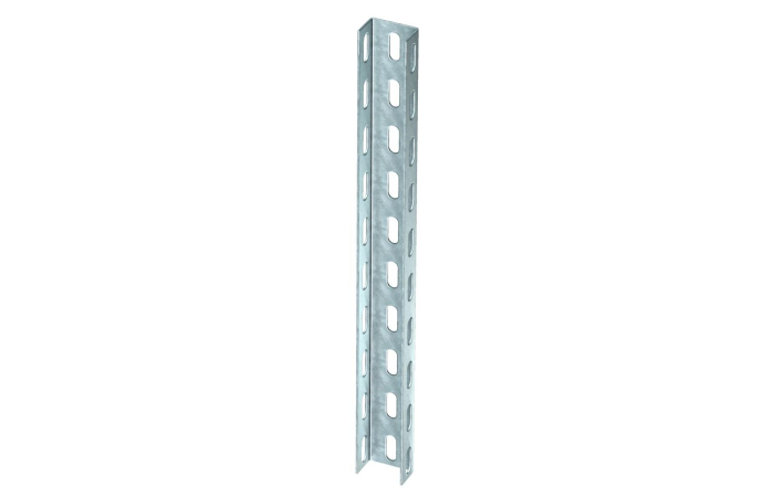 US330FS  U-PROFIIL KOLMEST KÜLJEST PERFOREERITUD 50x30x300 ST FS