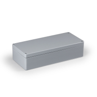 HALP234011 CUBO H AL PAIGALDUSKARP ALUMIINIUM 230X400.5X111.5MM RAL7001 VÄRVITUD