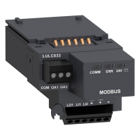 LULC033 MODBUS MOOTORI KÄIVITAJA MOODUL. 2 SISENDIT