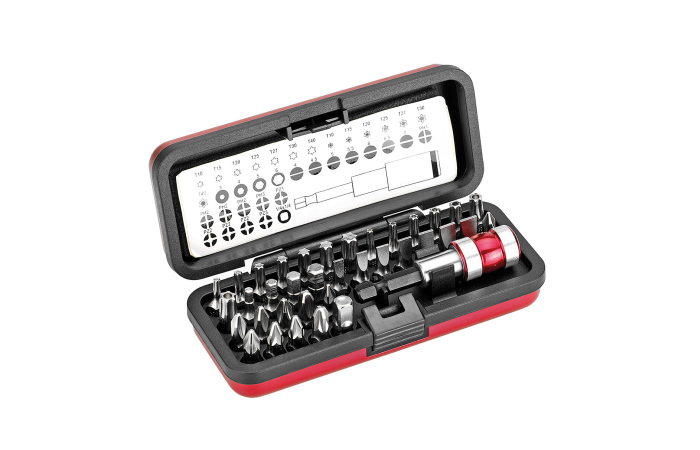 CIMCO 113158 BIT-SET OTSIKUTE KOMPLEKT 37-OSALINE