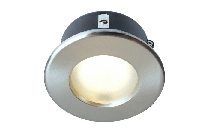 ROBIN SHOWER 50W GU10 230V IP65 83MM DOWNLIGHT WHITE