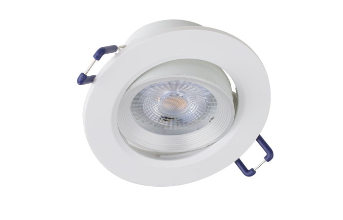 DEXTER 6W 830 420LM 38DEG D86/70 H41 IP20 SUUNATAV DIM VALGE DOWNLIGHT