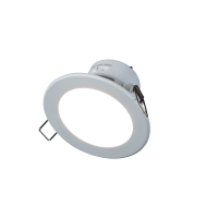 ROXANA CCT3 6W 830/840/865 560-610LM DIM D95/72 H51 IP44 VALGE DOWNLIGHT