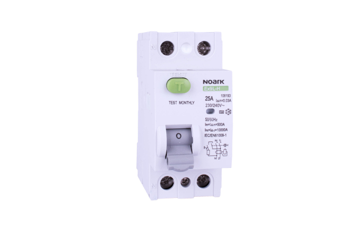NOARK Ex9L-N  RIKKEVOOLUKAITSE 2P 25A 30mA 6kA A