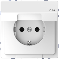MEG2314-6035 PISTIKUPESA KAANEGA LASTEKAITSMEGA IP4 LOOTOSVALGE D-LIFE SYSTEM DESIGN MERTEN