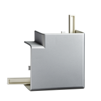 ISM10353 OPTILINE 45 NURK 90° PC/ABS ALUMIINIUM