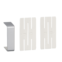 ISM10356 OPTILINE 45 ÜHENDUSDETAILIDE KOMPLEKT PC/ABS ALUMIINIUM