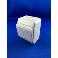 6700314 NORTIC GRUPILÜLITI PINNAPEALNE IP44 VALGE POLLMANN
