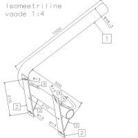 VVKB L-1000 1M 5 KRAADI KONSOOL BETOONPOSTILE