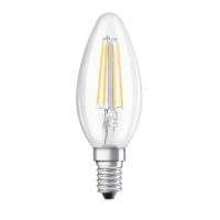 LED VALUE CL B40 FIL 4W/827 470LM NON-DIM E14 LED LAMP + WEE