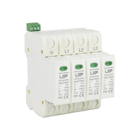 FLP12.5-275/4S SPD 4P T1+T2 Imax 50kA LIIGPINGEPIIRIK 4P imp 12.5kA SIGNAALKONTAKTIGA