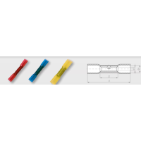 WEITK 42436 ISOL. JÄTKUHÜLSS 4-6MM² TERM/KOLLANE