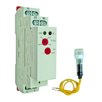 PROTEC PDSL 10000LX LED -300W IP40 HÄMARALÜLITI DIN LIISTULE ANDURIGA