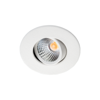 NANO TILT 4W/930 240LM 36DEG IP44 D48/40 H27.5 VALGE SUUNATAV DOWNLIGHT LED DRAIVERITA 350MA