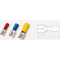 WEITK 44020 LAPIKPESA 6.3X0.8MM 4-6MM² KOLLANE