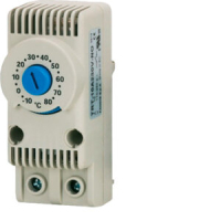 FL259Z TERMOSTAAT JAHUTUSELE. 230VAC. (1XNO. 10A) IP20. DIN-KINNITUSEGA.  (KLS 68X29X45MM)