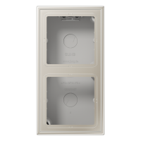 JUNG ES 2582 A-L 2-NE PINNAPEALNE PAIGALDUSKARP STAINLESS STEEL