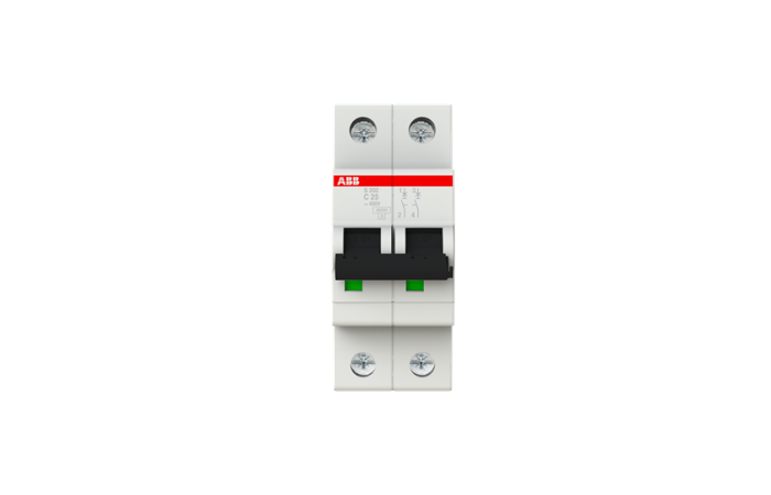 S202-C25 K KAITSELÜLITI 2P C 25A 6kA