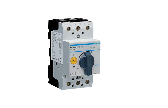 MM508N MOOTORIKAITSE 2.5-4.0A P=0.75-1.5KW AC3/230-400V 2.5M IEC 947