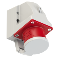 515-6D PINNAPEALNE JÕUPISTIK KAANEGA 16A 5P 6H IP44 PCE