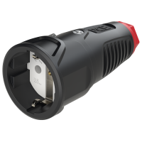 2510-SR JÄTKU JÕUPESA 16A IP20 MUST 250V PCE