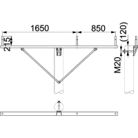 SH 68 RÕHTKANDETRAAVERS EBASÜMMEETRILINE 20KV PALJASLIIN