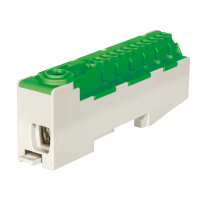 POLLMANN PISTIKÜHENDUSEGA MAANDUSKLEMM PE14-S 80A ROHELINE