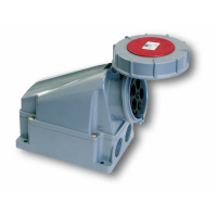 135-6 PINNAPEALNE JÕUPESA (NURGAGA) 63A. 3P+N+E. 380-415V. IP67 PCE