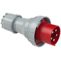045-6 JÄTKUPISTIK 125A. 3P+N+E. 380-415V. IP67