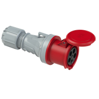 2351-6 JÄTKUPISTIKUPESA 63A. 3P+N+E. 380-415V. IP44