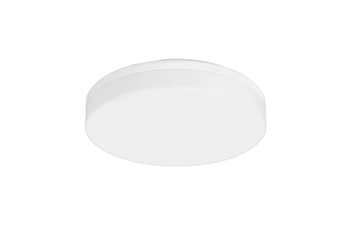 GAMMA LED BASIC 280 OPAL 10W/840 1240LM D280 IP54 IK10 VALGE PLAFOON