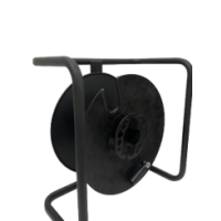 SR370 TRUMMEL TÜHI SR370 (MET.KUUBIK ESIKÜLG KAABLIAVAGA) MUST 370MM KAABLITA
