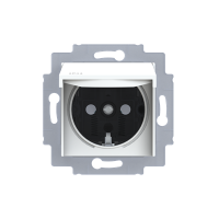 5520H-A03997 62W 1-NE PISTIKUPESA LAPSEKAITSMEGA IP44 VALGE/MUST LEVIT