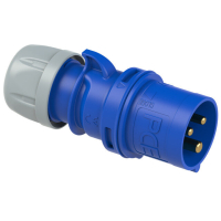 013-6 JÄTKUPISTIK 16A 2P+E. IP44. 200-250V. PCE