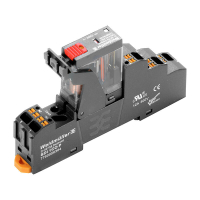 DRI RELEE+PUSH IN SOKKEL+KLAMBER 1CO 230 VAC 10 A LED+TESTNUPP D-SEERIA